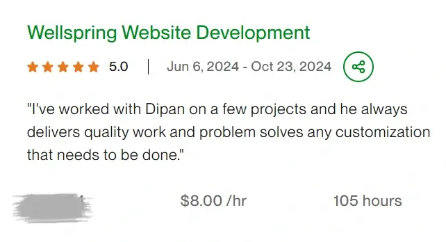 Wellspring Website Development